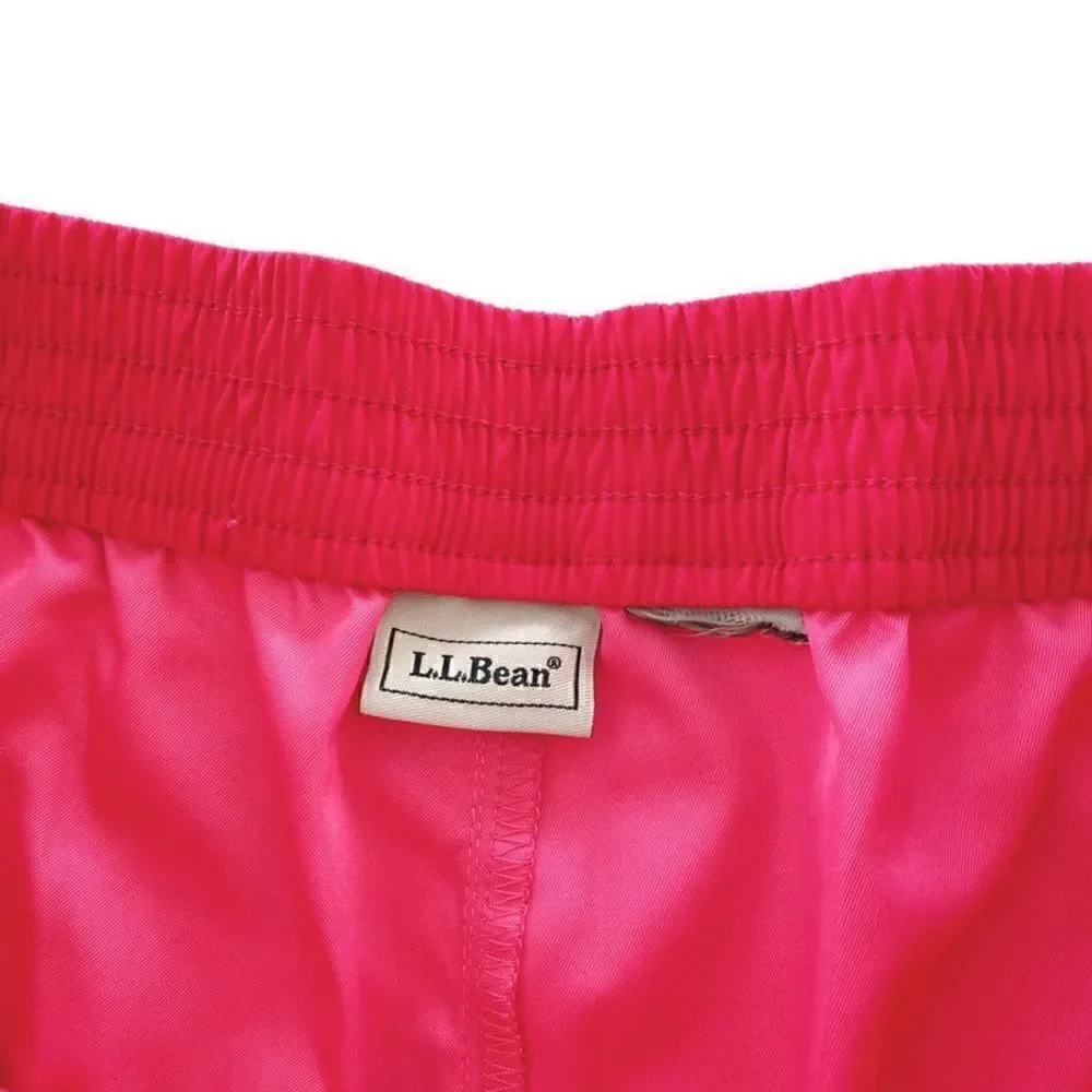 L.L. Bean Girl’s Swim board Shorts Hot Pink XL
